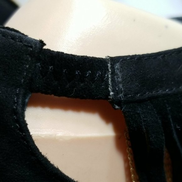 Express Runway Collection Gold Chain Fringes Stilettos Women's Heels Size 7 New - Picture 6 of 16